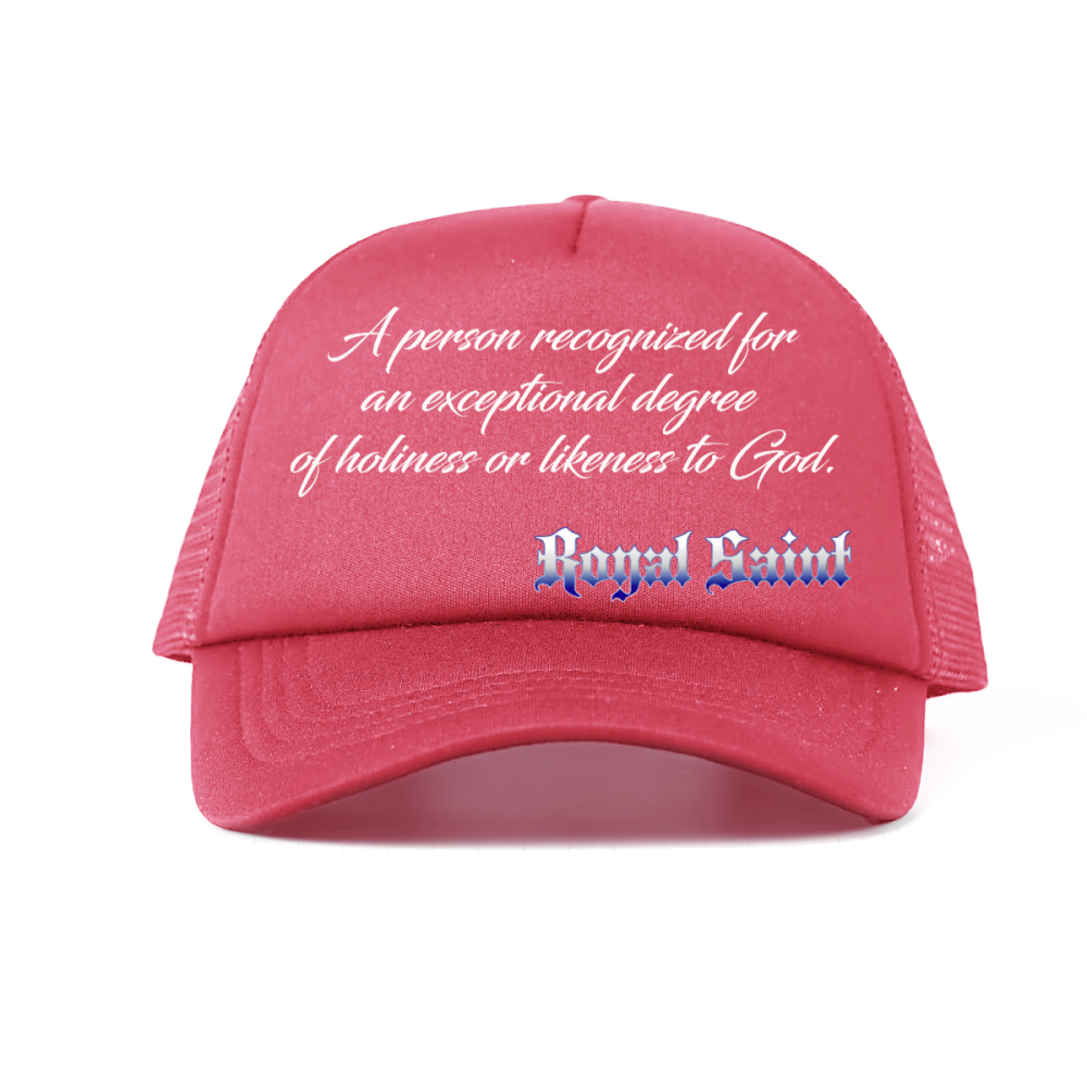 Foam Trucker Hat with Mesh Panels