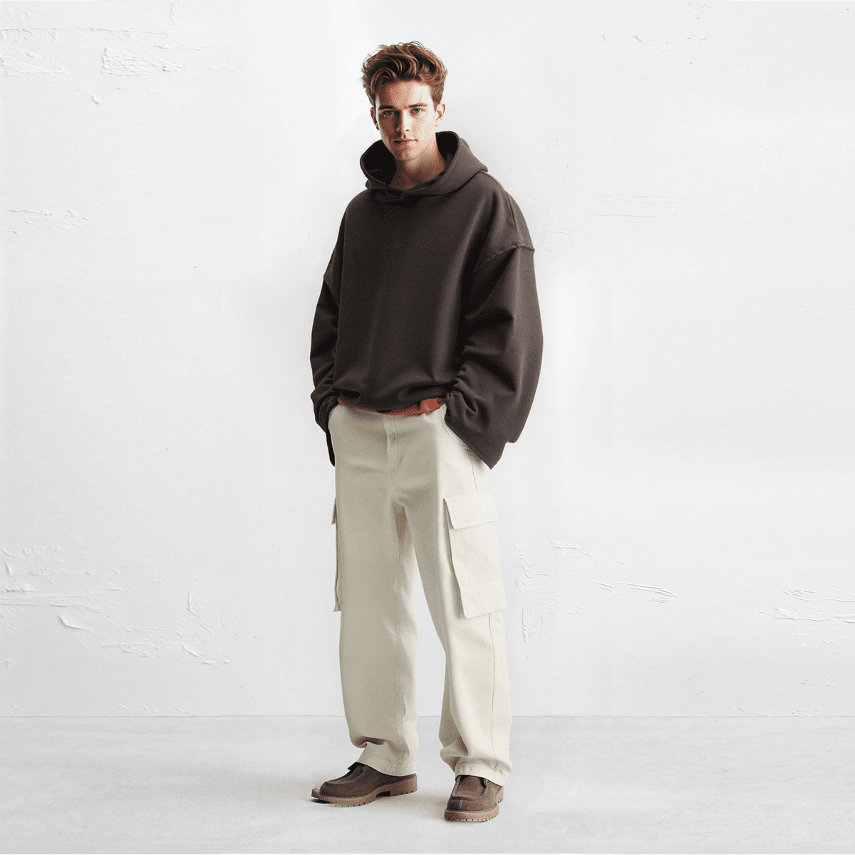 Unisex Boxy Hoodie（460GSM)
