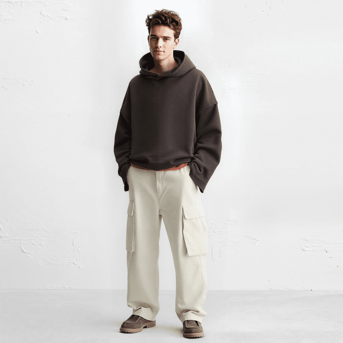 Unisex Boxy Hoodie（460GSM)