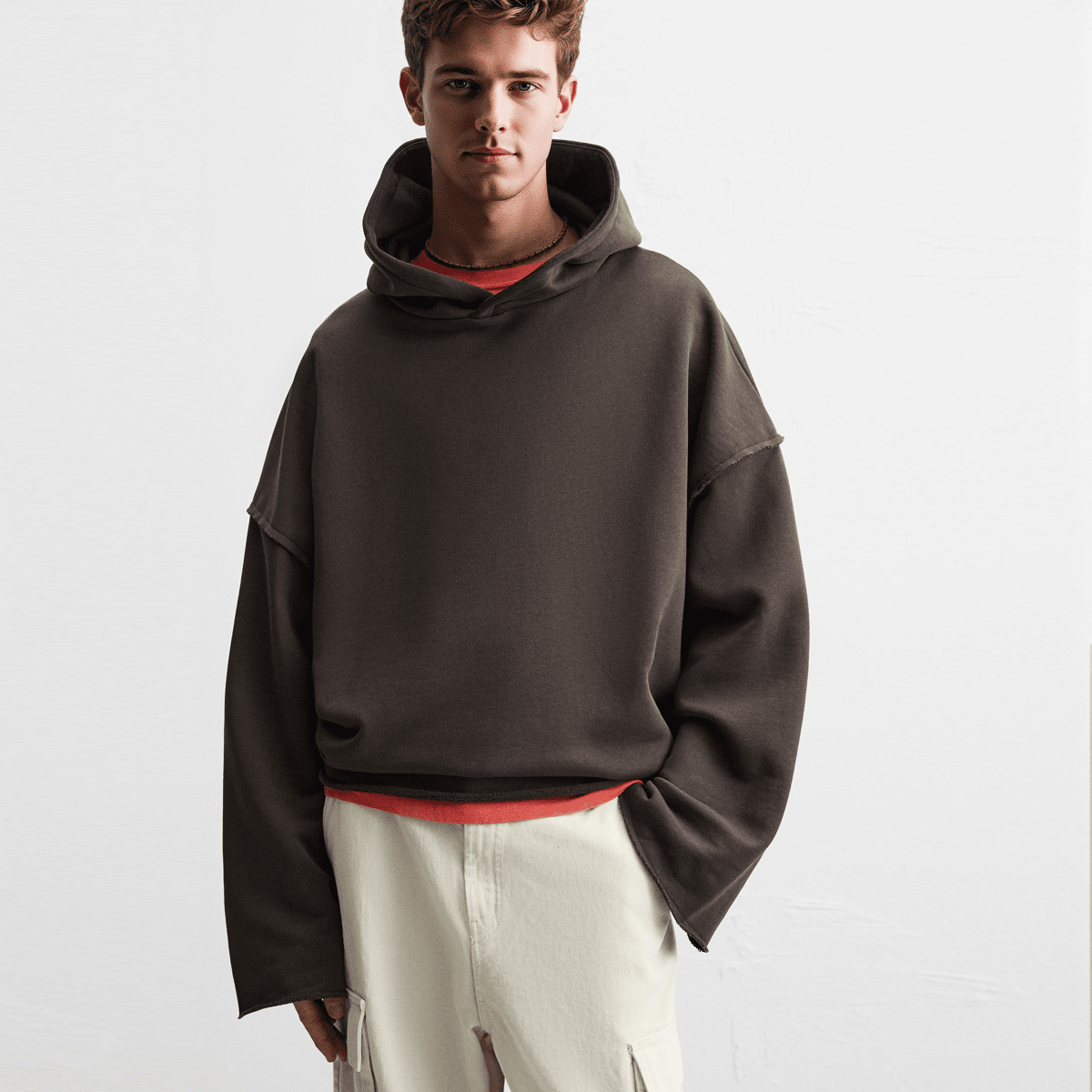 Unisex Boxy Hoodie（460GSM)
