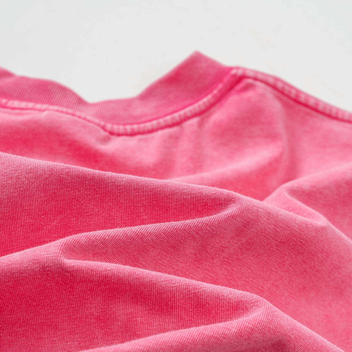 Heavyweight Washed Loose-Fit Cropped Crewneck T-Shirt (230GSM)