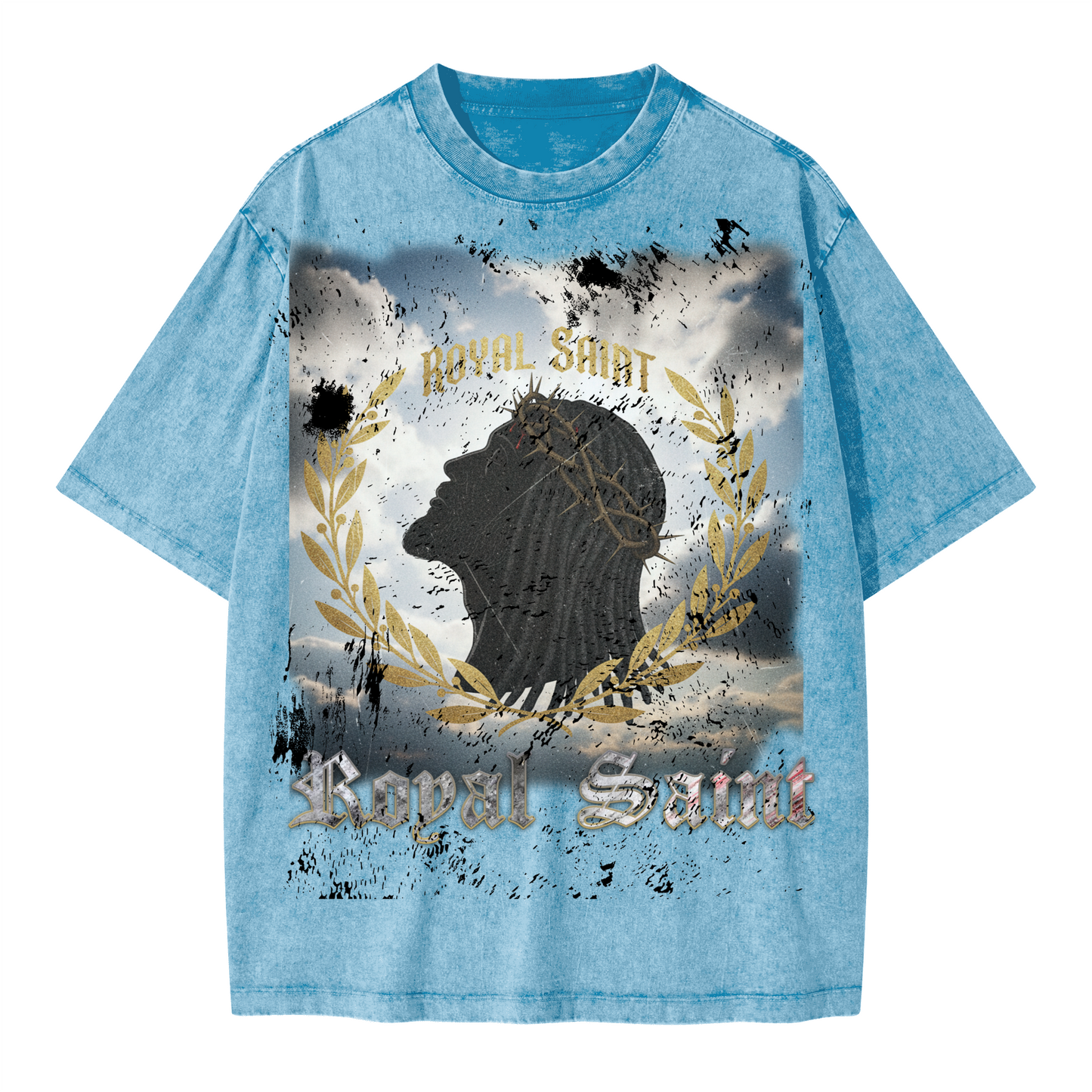 Unisex Oversized Snow Wash T-shirt(285GSM)