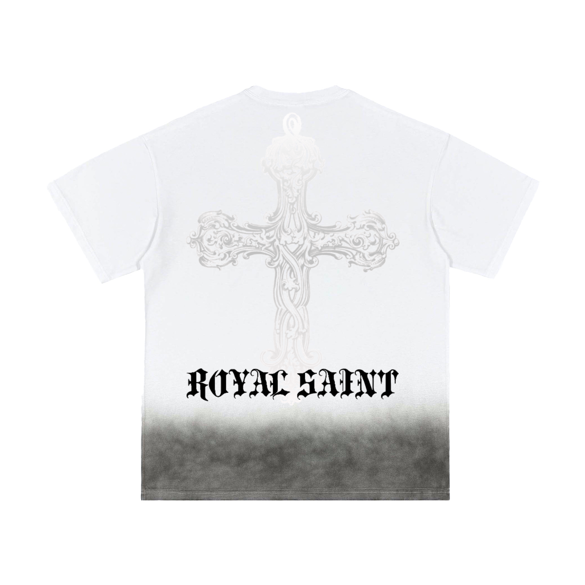 Bottom Sunfade Gradient Washed Vintage T-Shirt(250GSM)