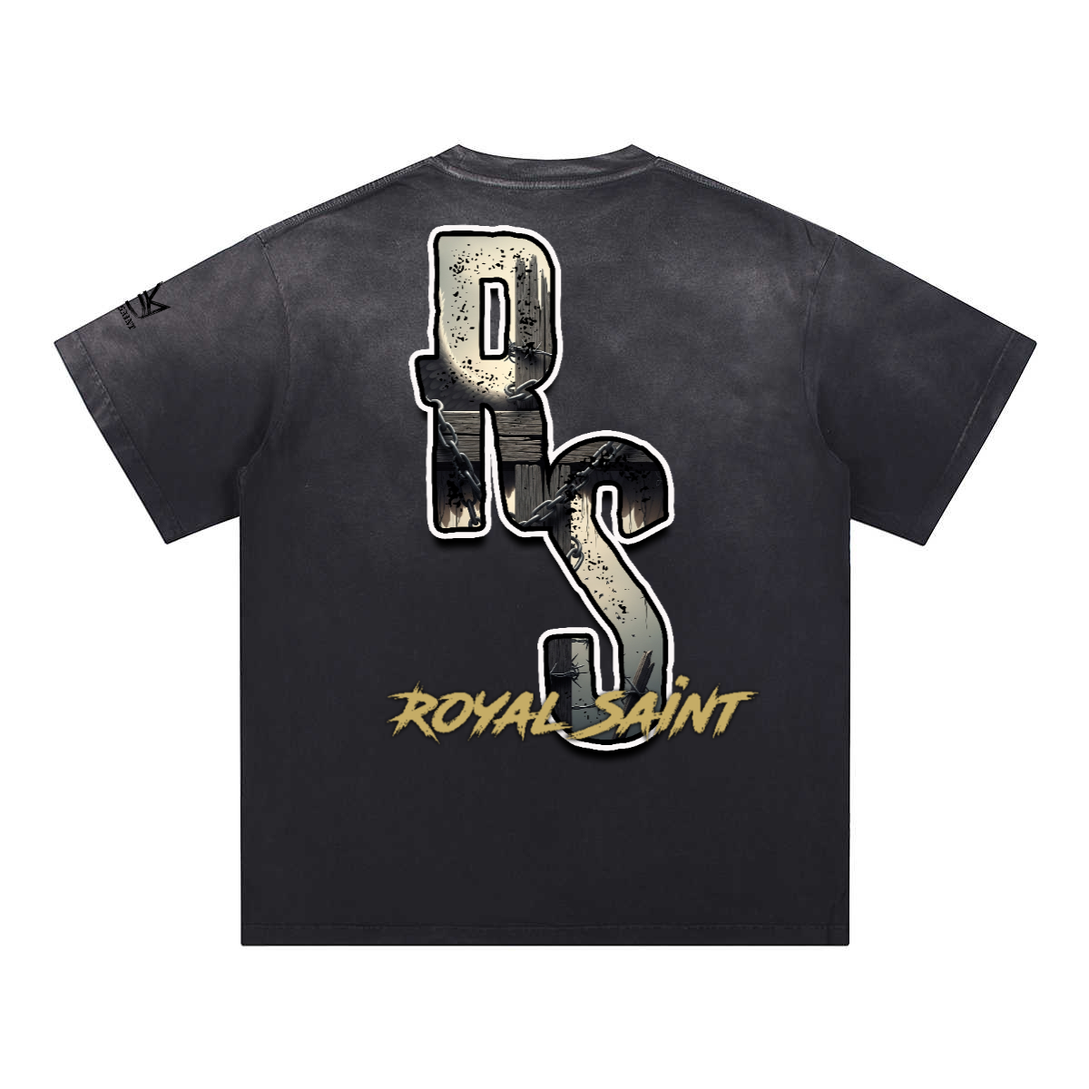 270GSM Unisex Washed Gradient T-Shirt