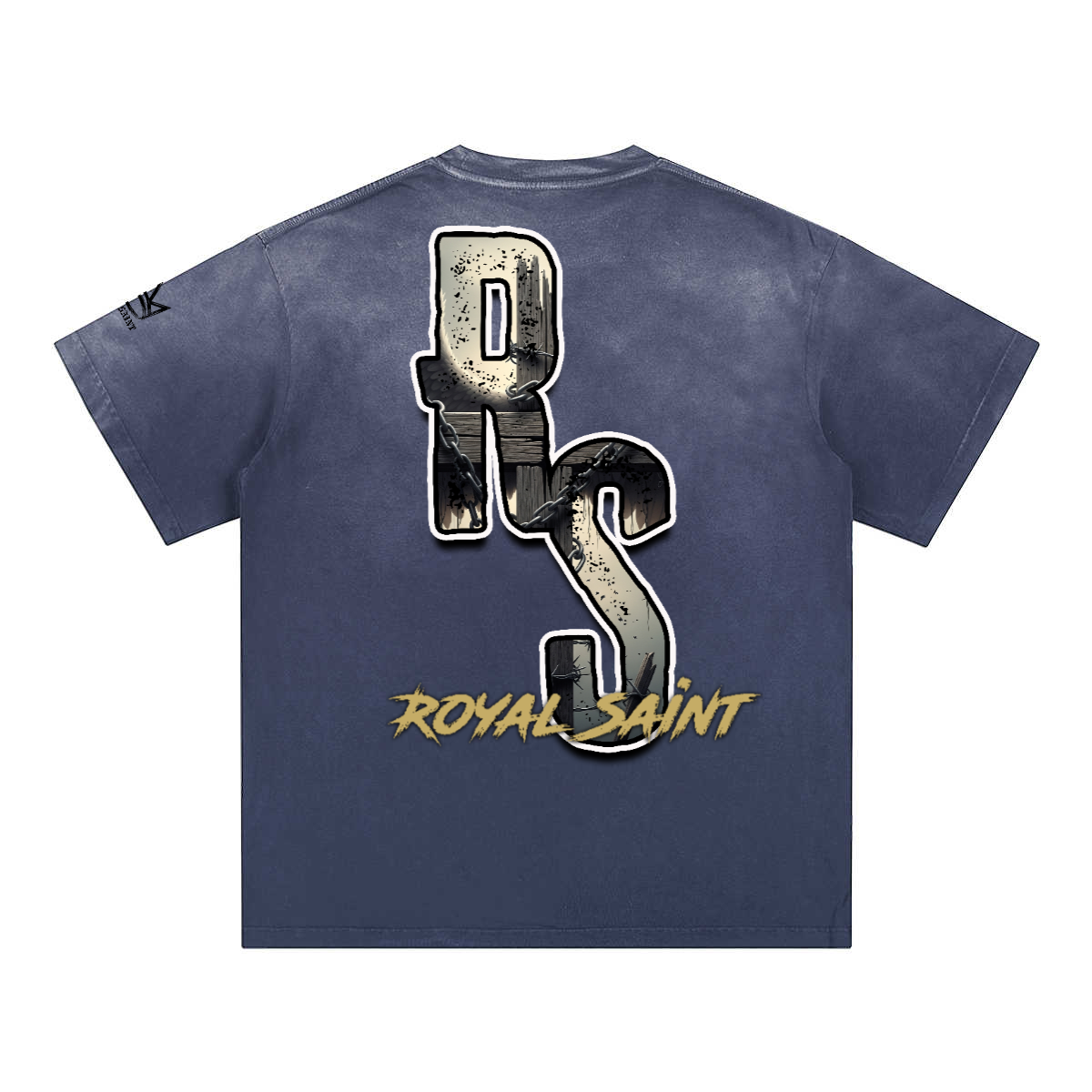 270GSM Unisex Washed Gradient T-Shirt