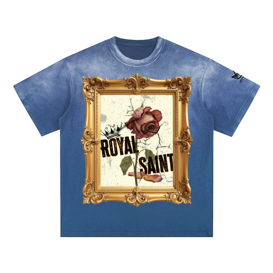 270GSM Unisex Washed Gradient T-Shirt