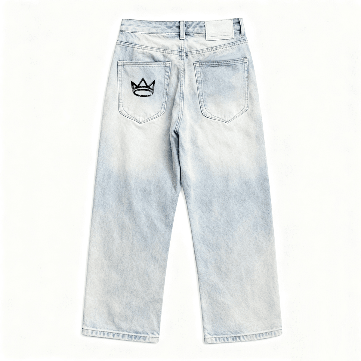 Relaxed Wide-Leg Jeans