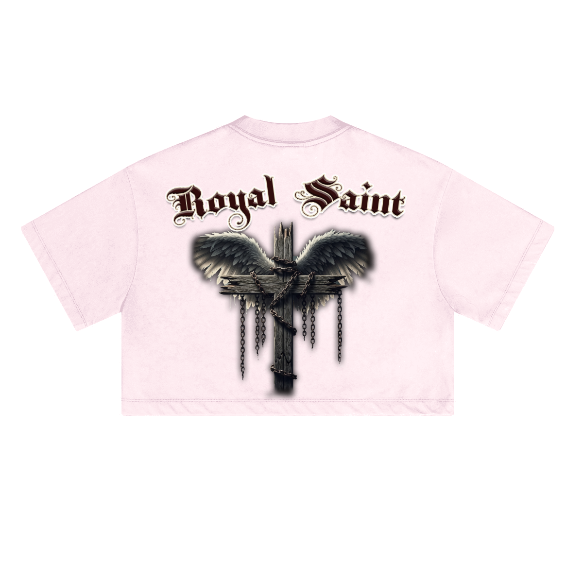 Washed Loose Fit Cropped Crewneck T-shirt(230GSM)