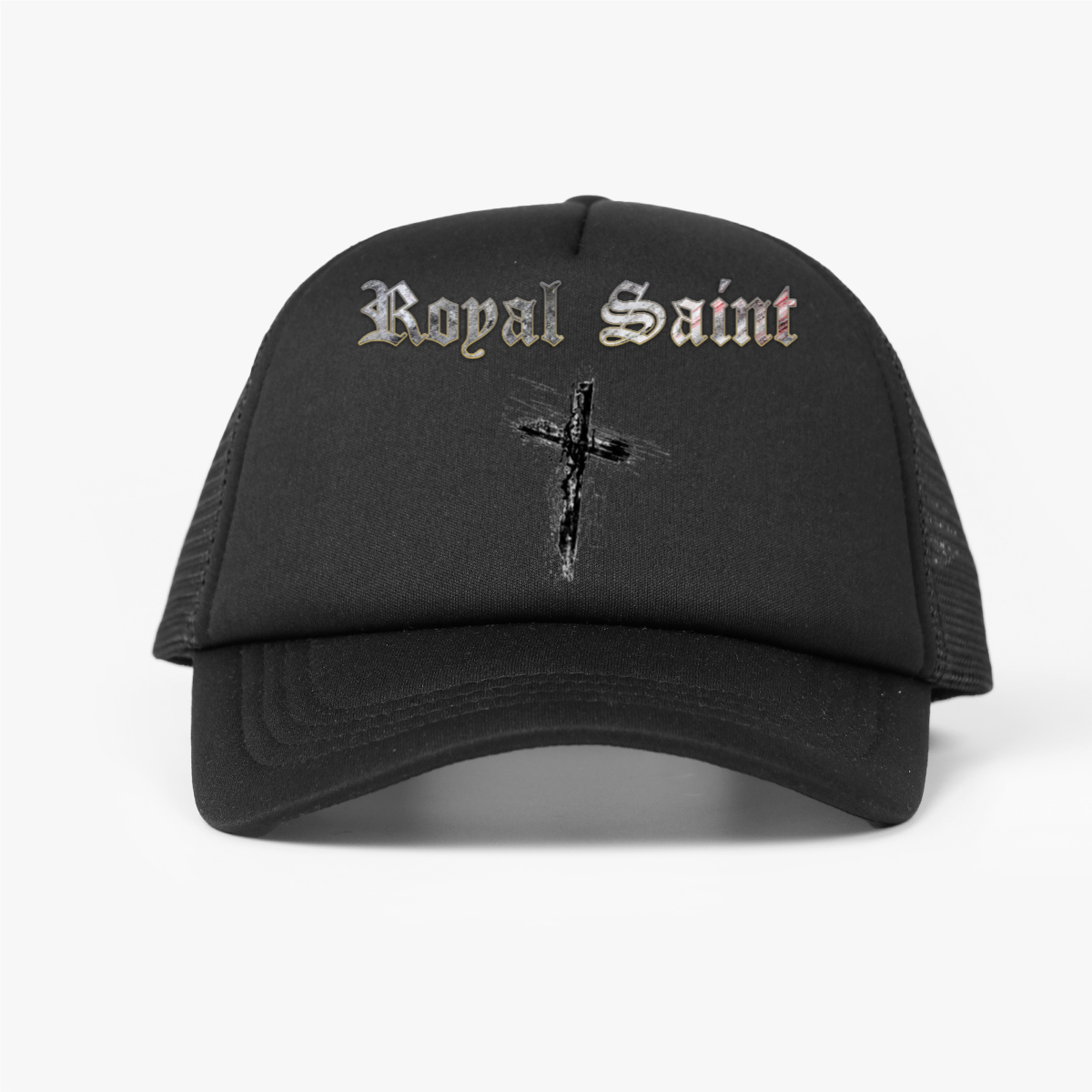 Foam Trucker Hat with Mesh Panels