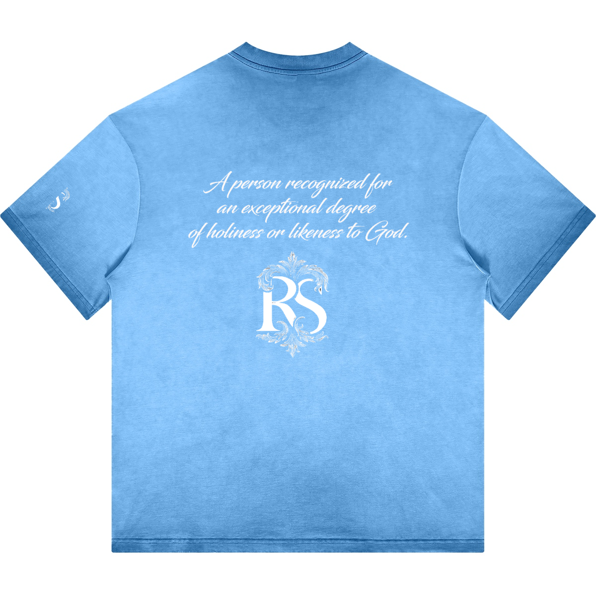 Dopamine Dressing Heavyweight Washed Gradient Stir Fried T-shirt(255GSM)