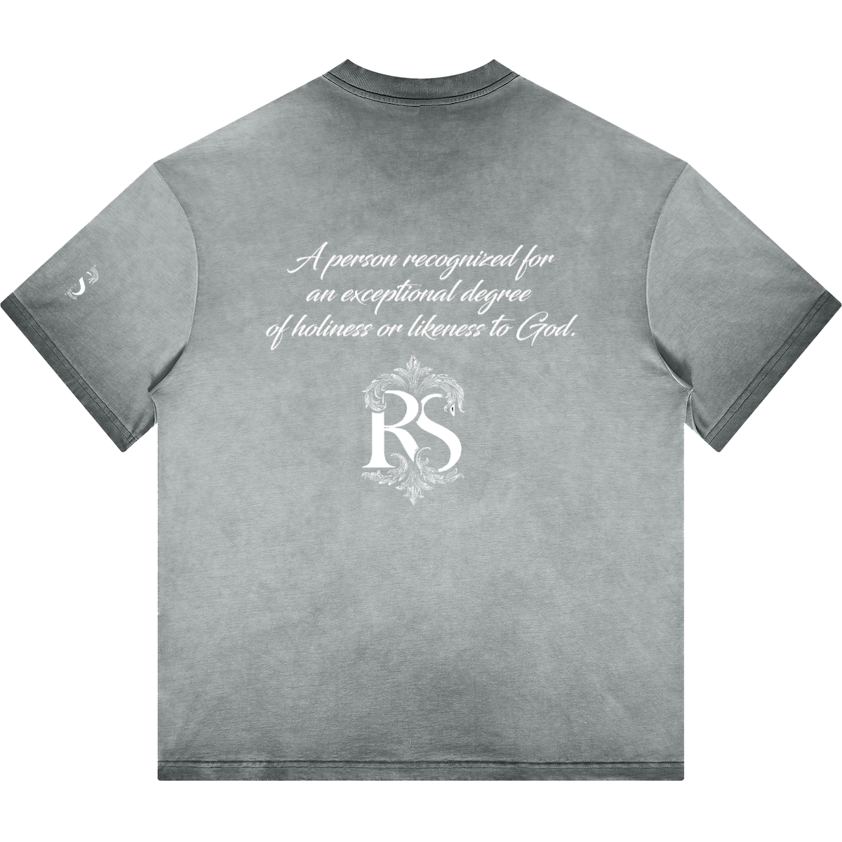 Dopamine Dressing Heavyweight Washed Gradient Stir Fried T-shirt(255GSM)