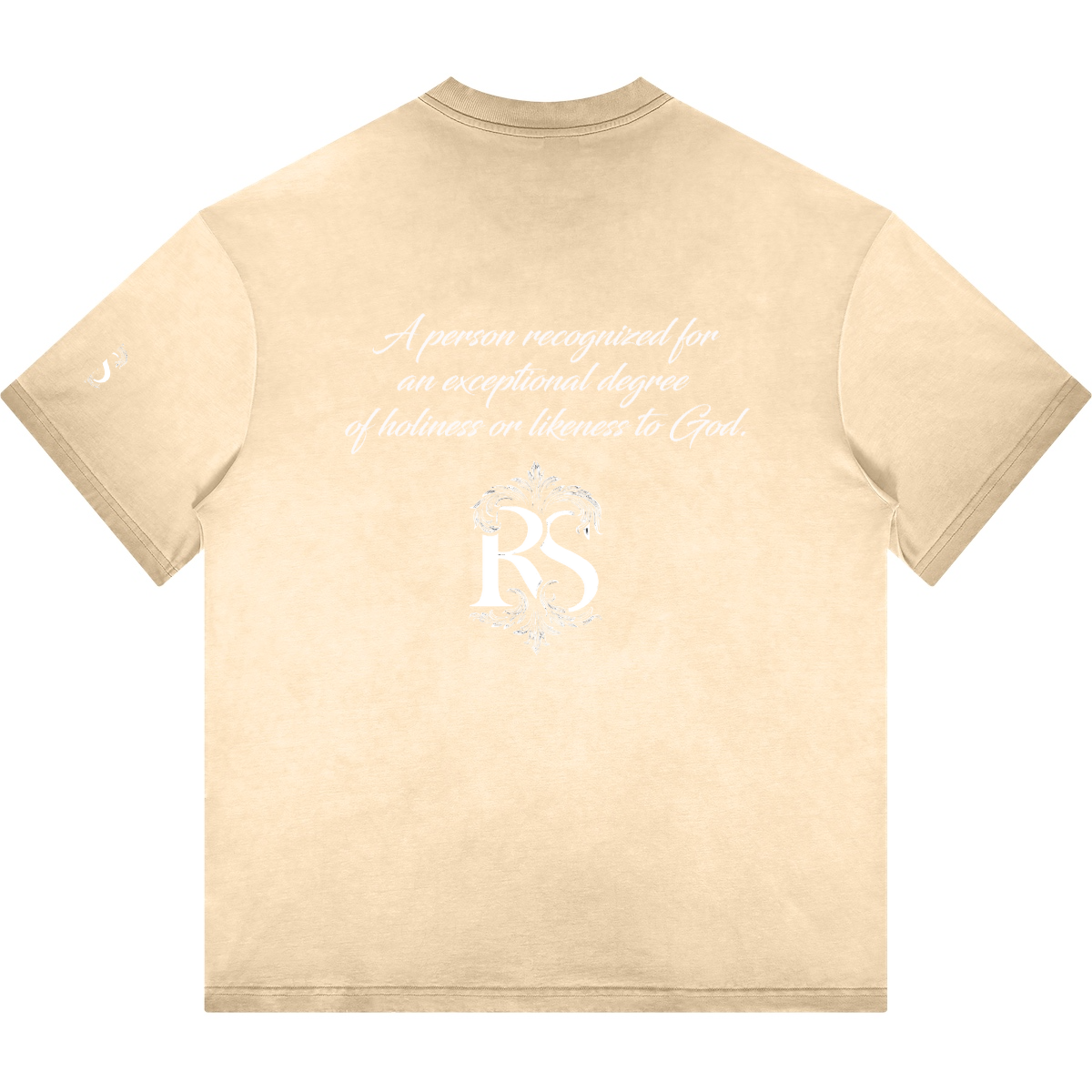Dopamine Dressing Heavyweight Washed Gradient Stir Fried T-shirt(255GSM)