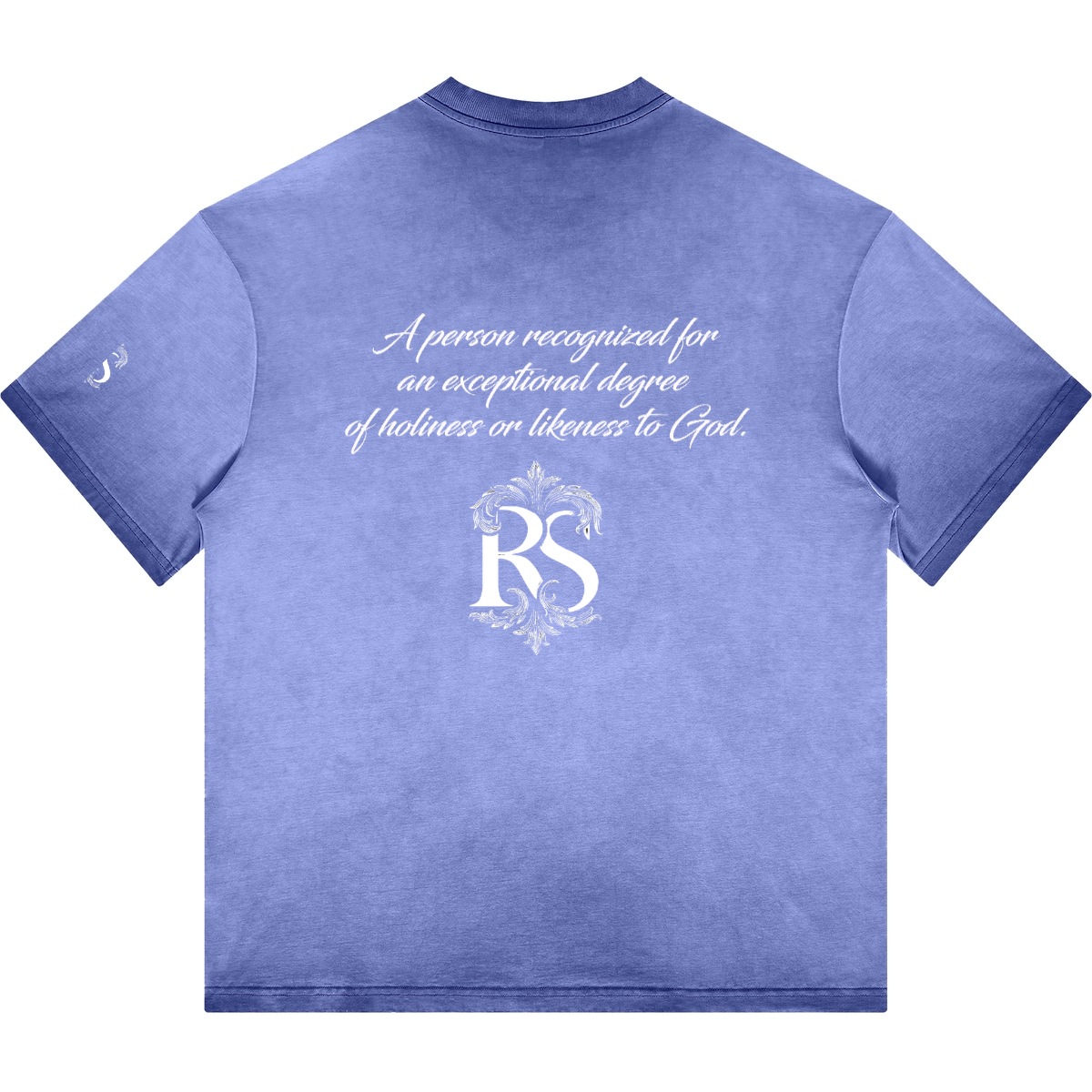 Dopamine Dressing Heavyweight Washed Gradient Stir Fried T-shirt(255GSM)
