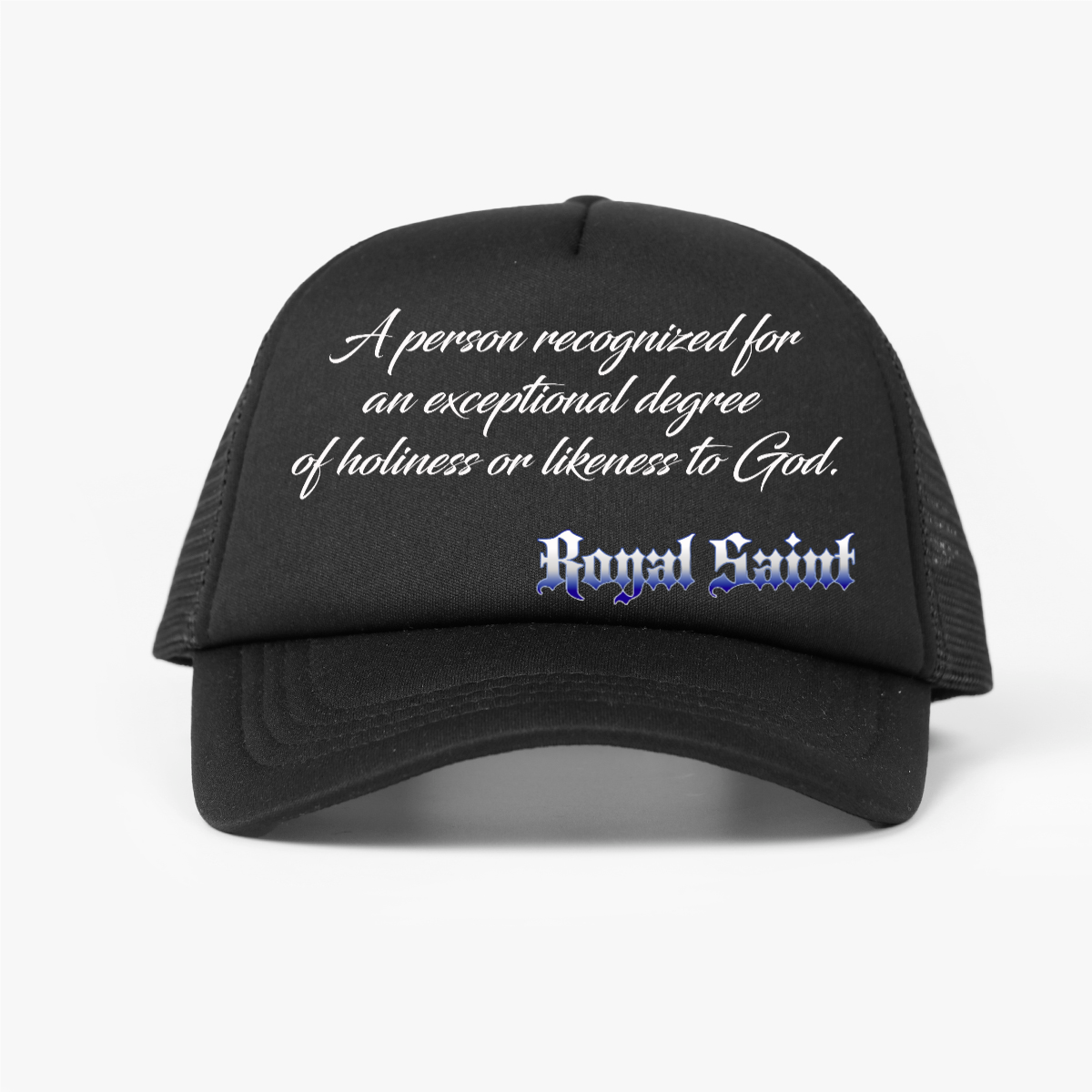 Foam Trucker Hat with Mesh Panels