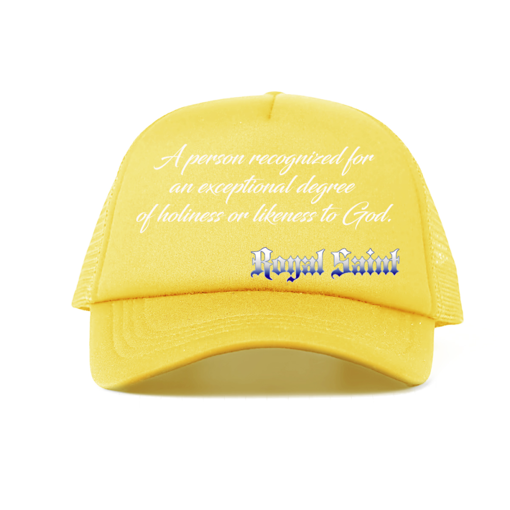 Foam Trucker Hat with Mesh Panels