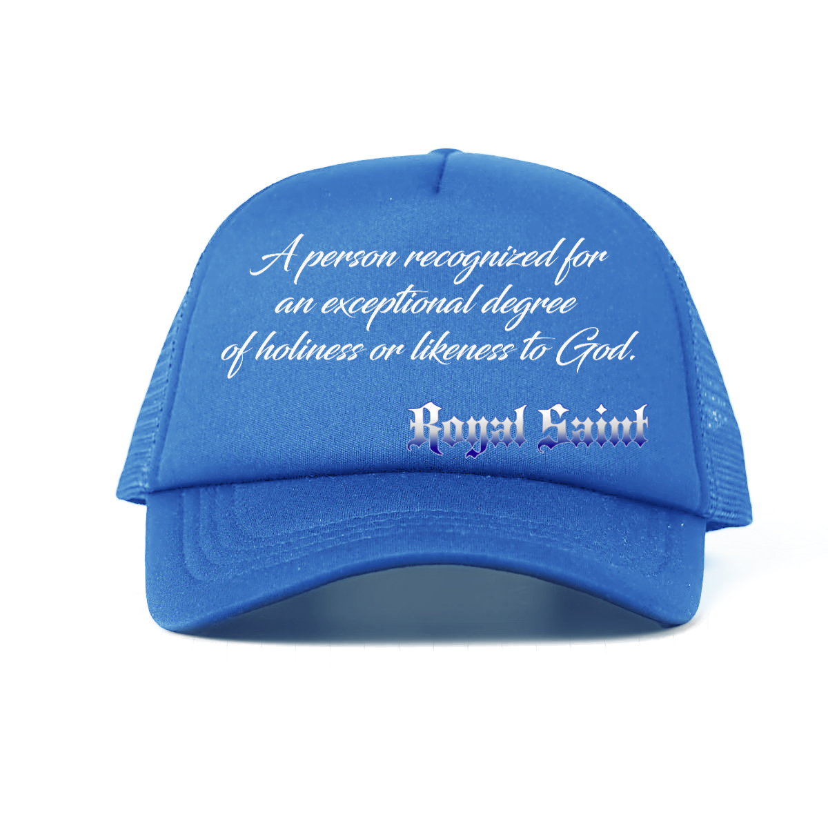 Foam Trucker Hat with Mesh Panels