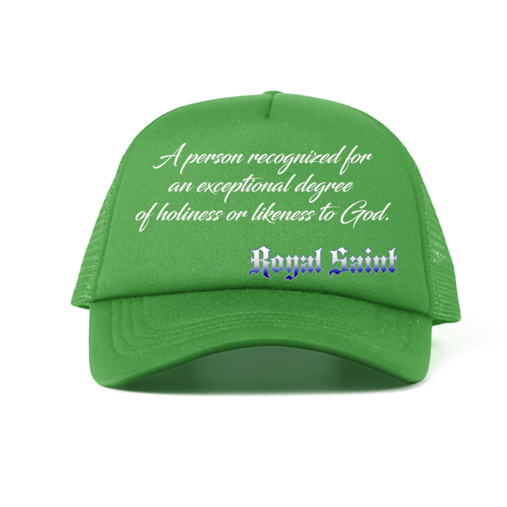 Foam Trucker Hat with Mesh Panels