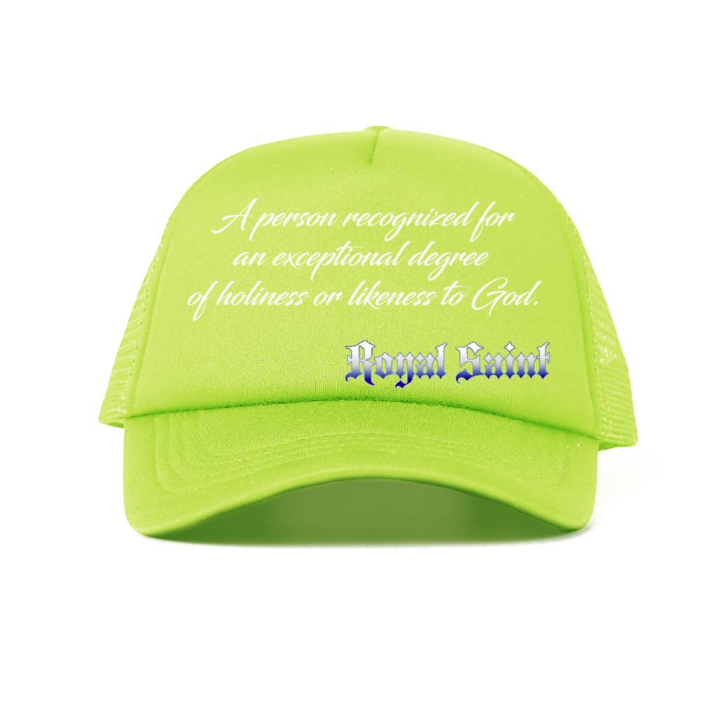 Foam Trucker Hat with Mesh Panels