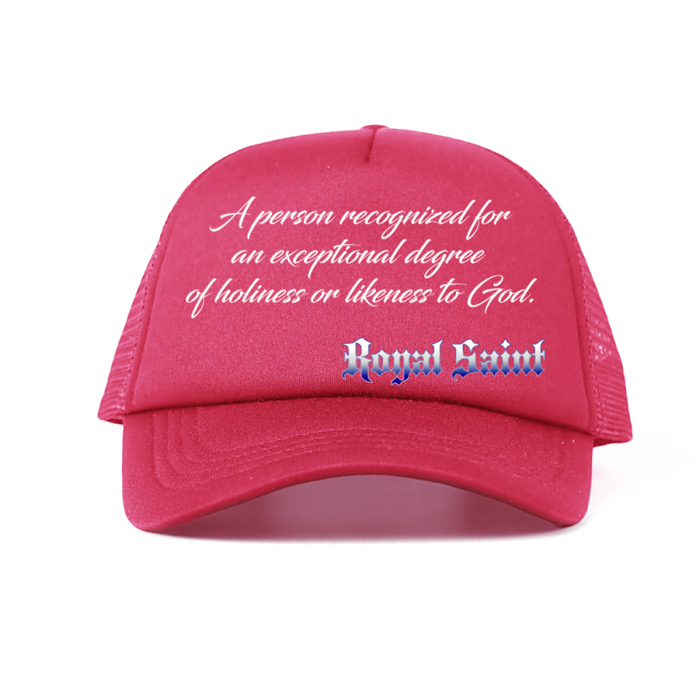 Foam Trucker Hat with Mesh Panels