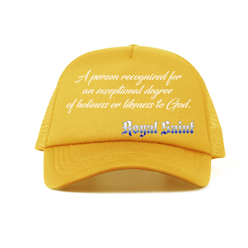 Foam Trucker Hat with Mesh Panels