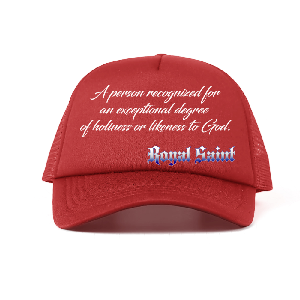 Foam Trucker Hat with Mesh Panels