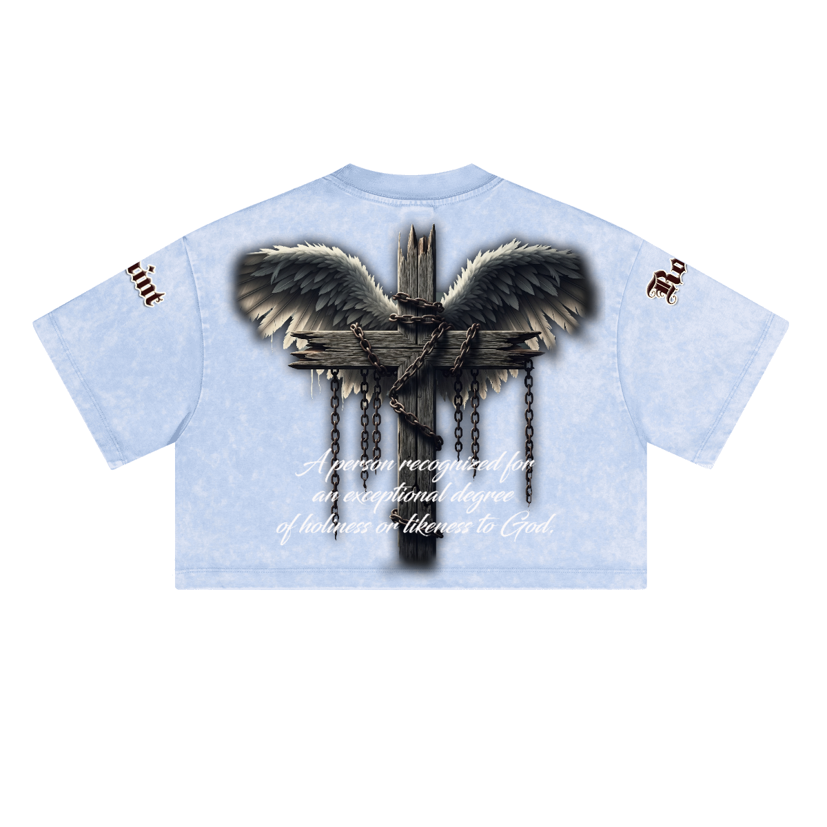 Heavyweight Washed Loose-Fit Cropped Crewneck T-Shirt (230GSM)