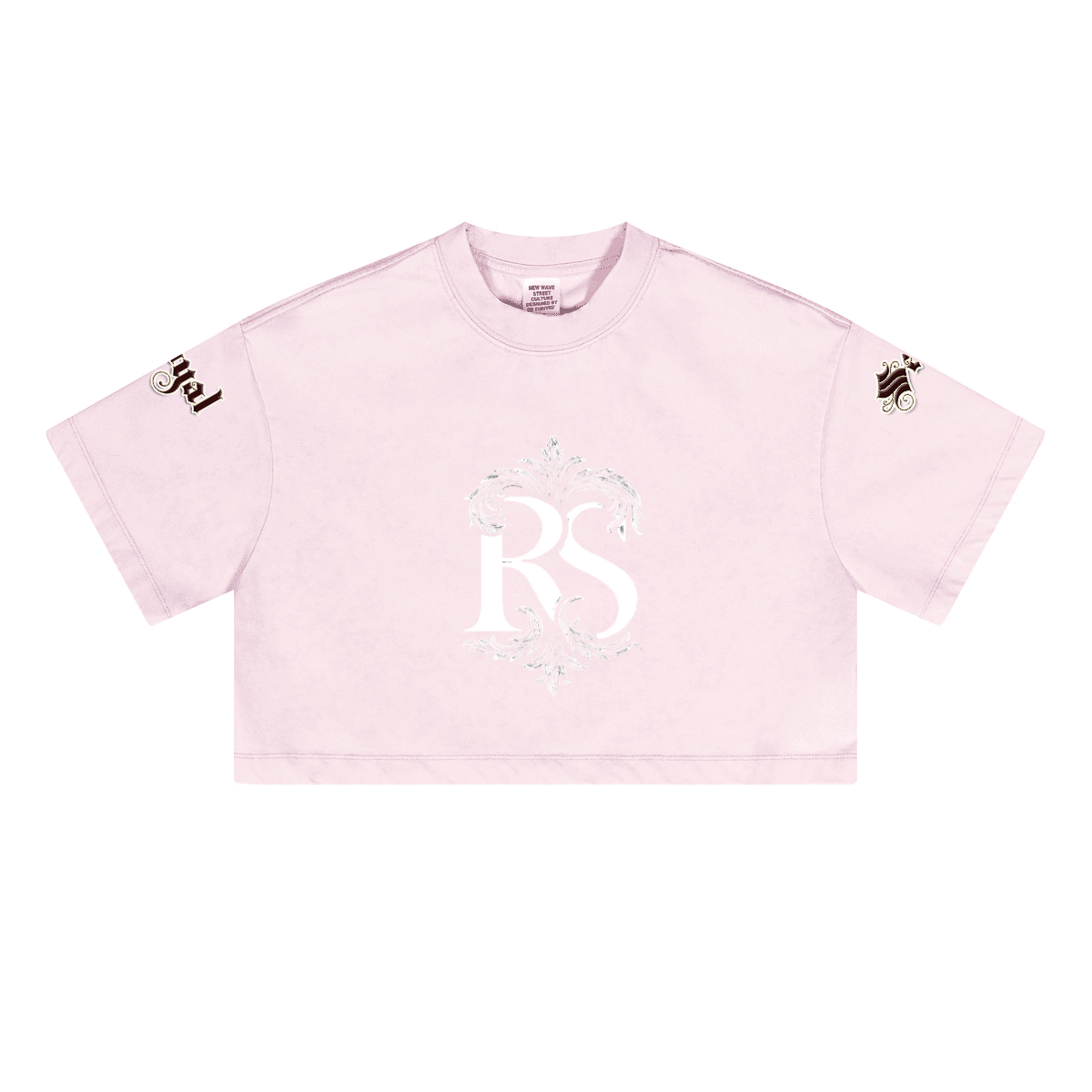 Heavyweight Washed Loose-Fit Cropped Crewneck T-Shirt (230GSM)