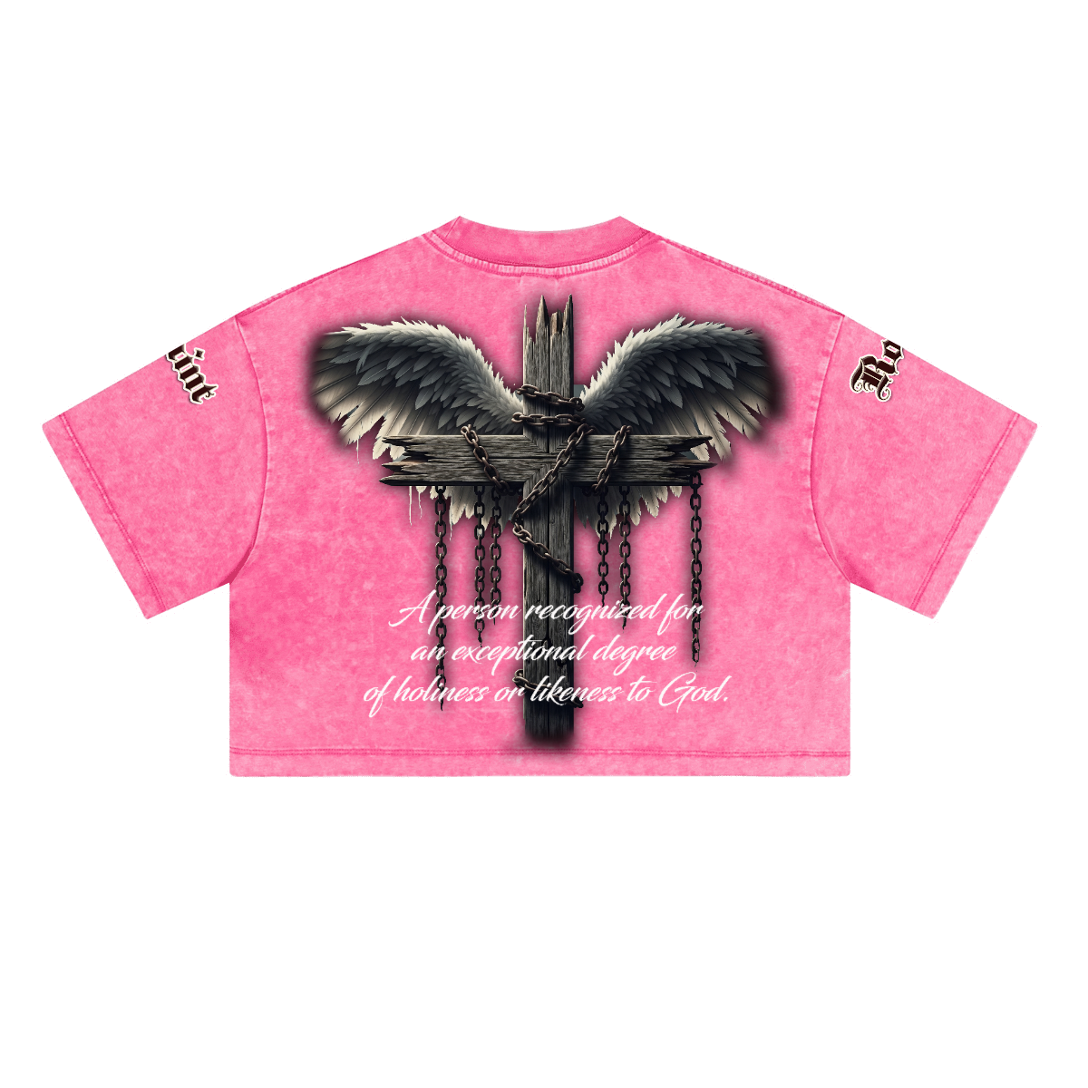 Heavyweight Washed Loose-Fit Cropped Crewneck T-Shirt (230GSM)