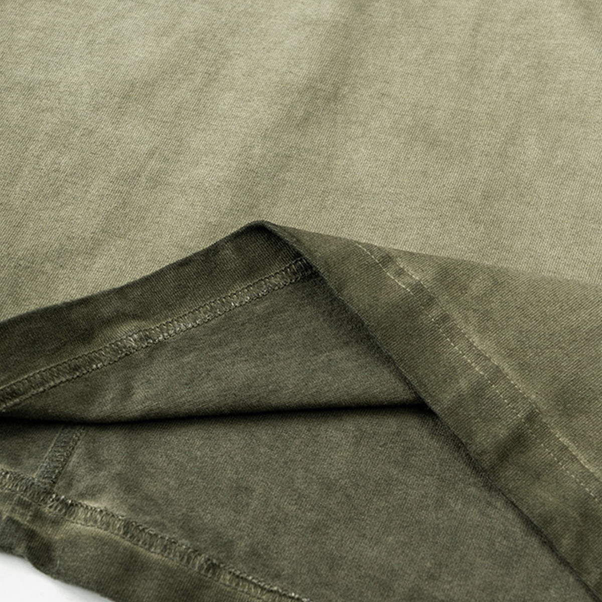 Washed Crew Neck Tank Top(250GSM)