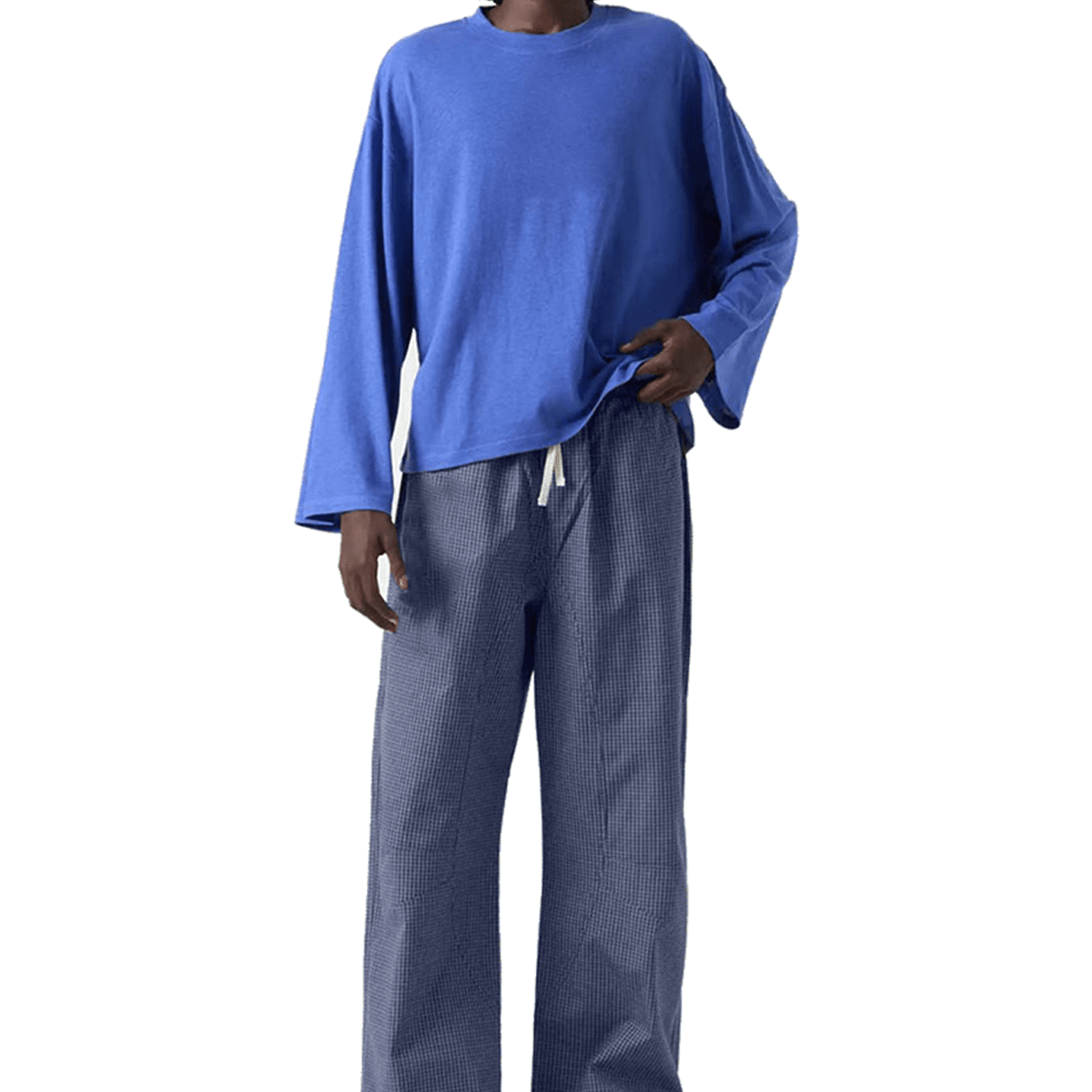 Unisex 100% Combed Cotton Cropped Long Sleeve T-shirt (305 GSM)