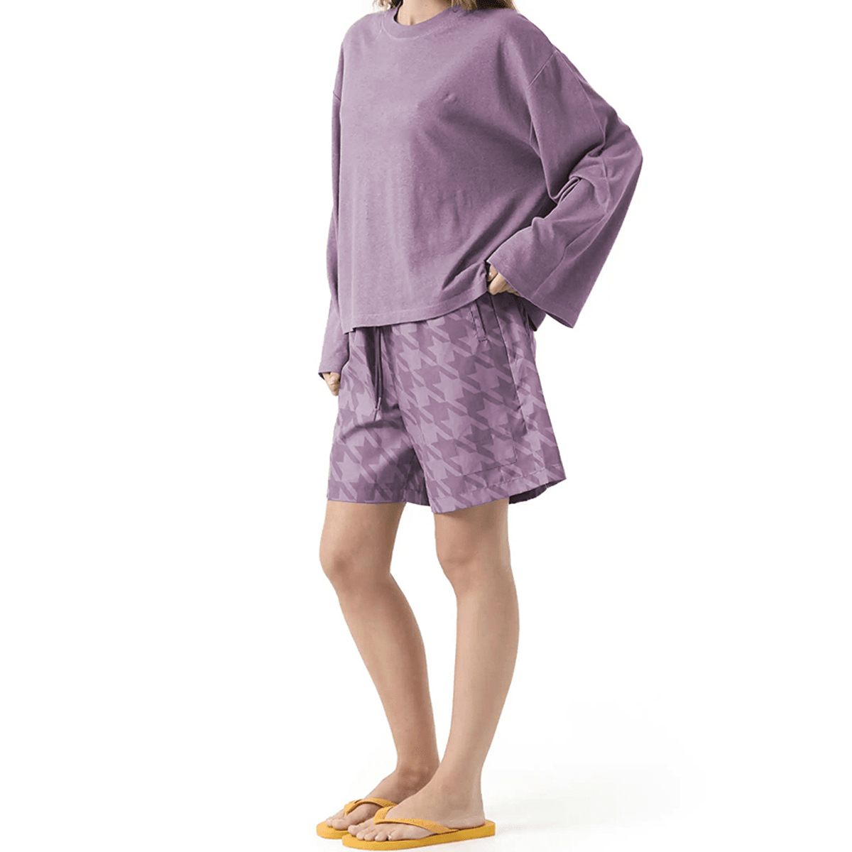 Unisex 100% Combed Cotton Cropped Long Sleeve T-shirt (305 GSM)